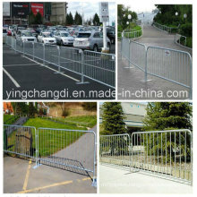 Crowd Control Barrier/Temporary/Portable Barricade/Galvanized Crowd Control Barrier
